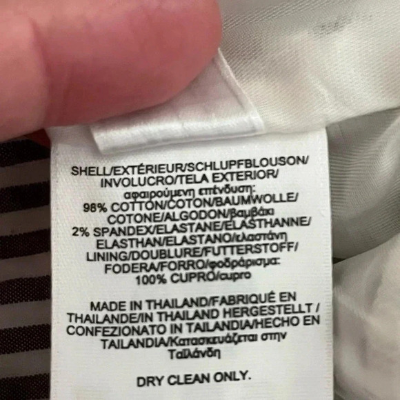 Brooks Brothers Striped Pencil Skirt - Picture 11 of 11